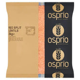 Osprio Red Split Lentils 2kg  Adomoo